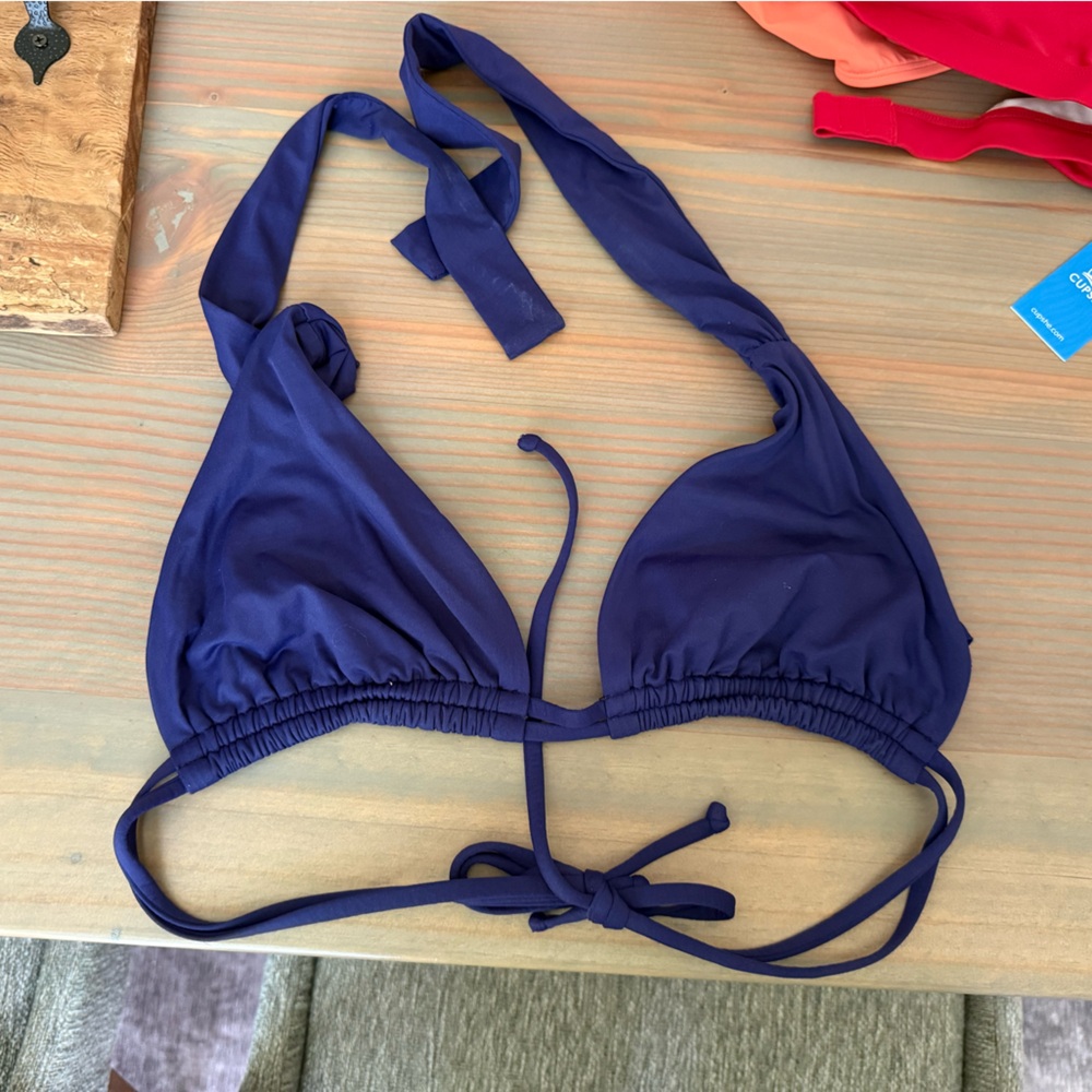 BECCA purple Bikini Swimwear Classic Triangle Design